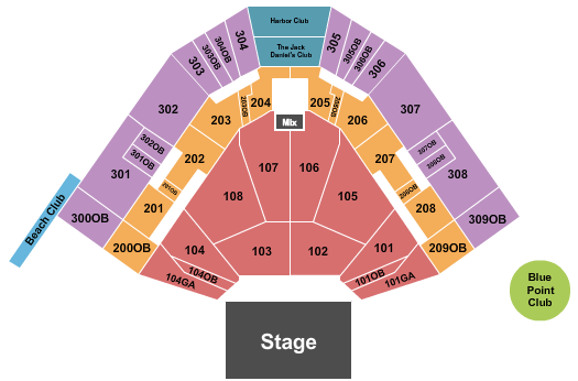 Hartford HealthCare Amphitheater James Taylor Seating Chart